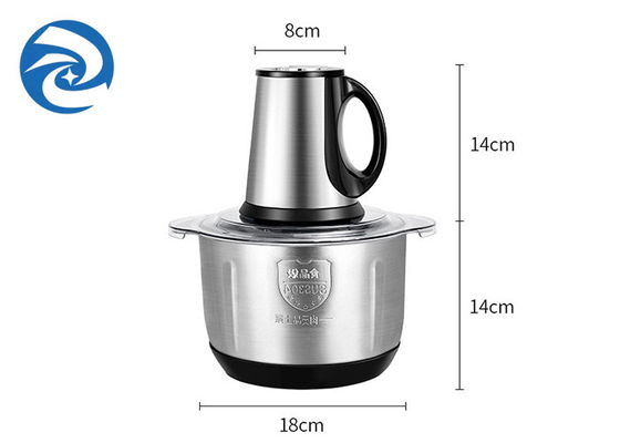 Vitesse électrique de Machine 500W 4L troisième de hachoir de cuisine