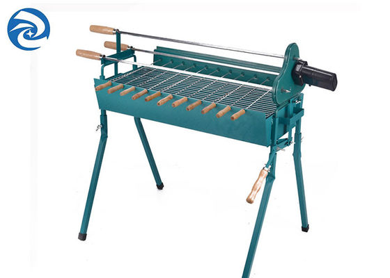 Brochettes se pliantes portatives extérieures de viande du gril 110×34cmx81cm de BARBECUE