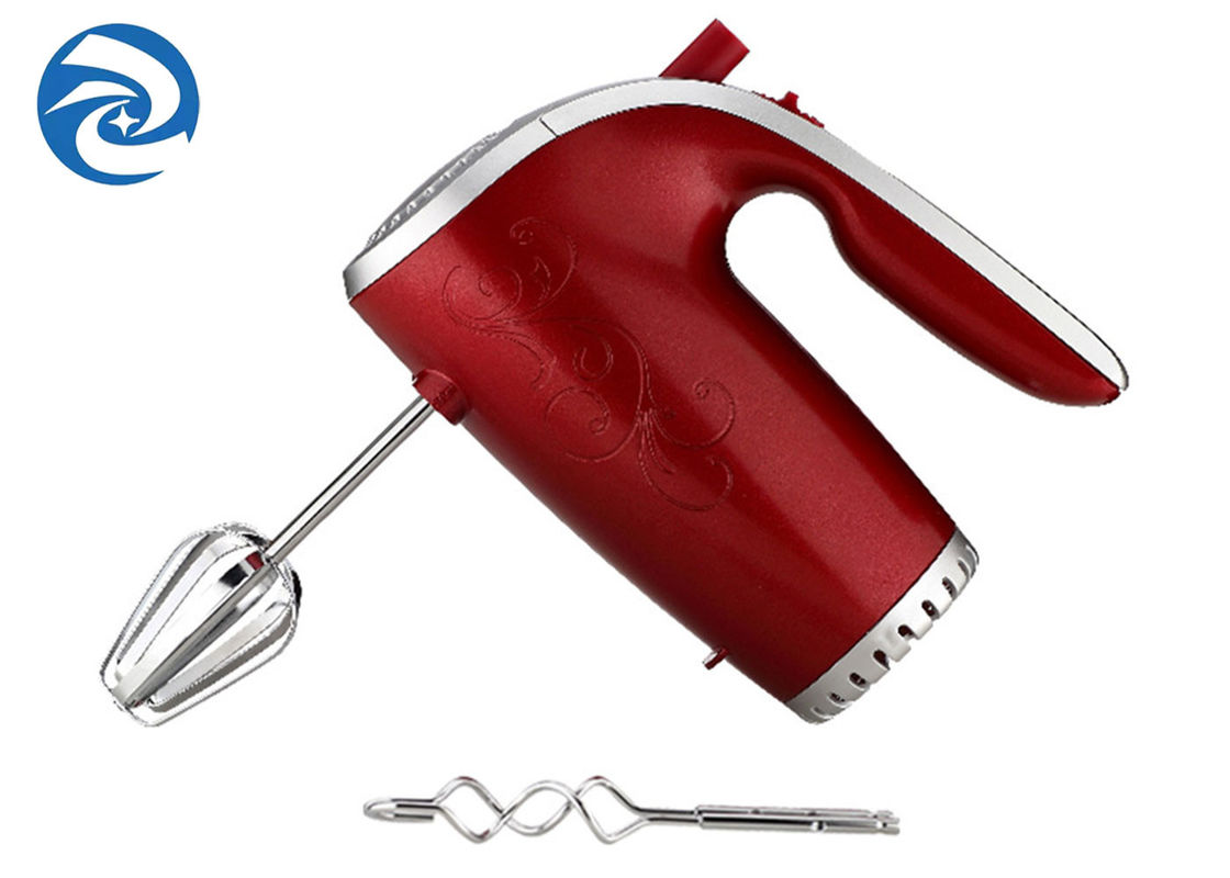 Vitesses tenue dans la main rouge de 201-250W Mini Electric Egg Beater Household 5