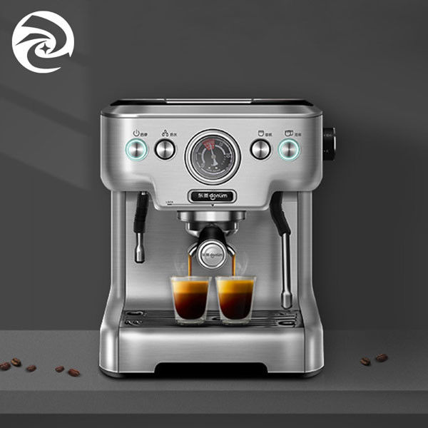Petite machine 2.7L 1250W de café d'expresso d'acier inoxydable