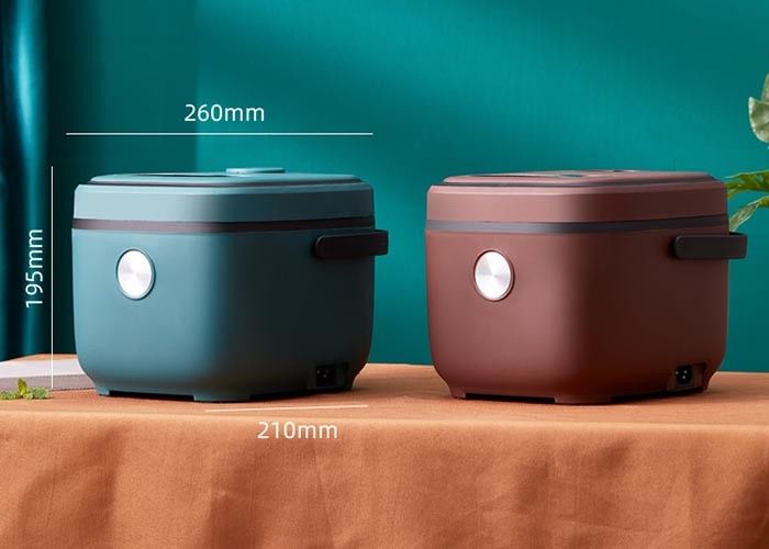 2.5L cuiseurs multi 2.6qt 26x21x19.5cm type de micro-ordinateur de 2 à 3 personnes