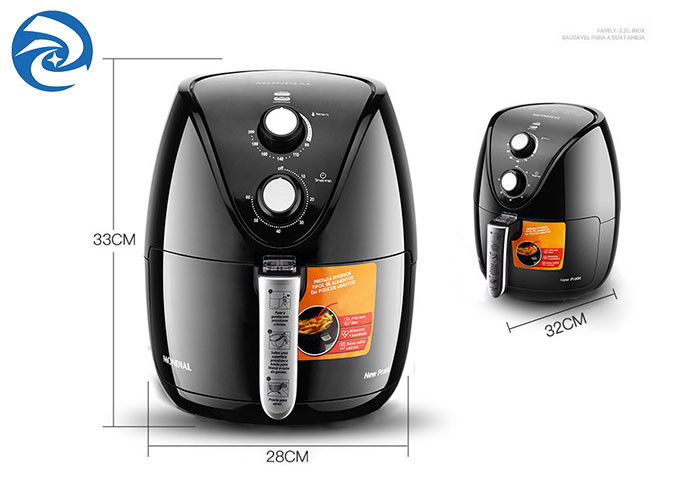 Les friteuses d'air de Monda 4.5L Smart autoguident 1500 watts 4,8 quarts