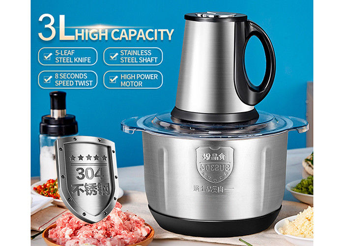 Vitesse électrique de Machine 500W 4L troisième de hachoir de cuisine