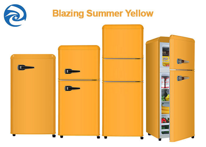 75L 90L 118L rétro Mini Fridges With Freezer blanc 2,6 pi3