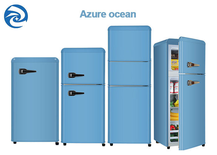 75L 90L 118L rétro Mini Fridges With Freezer blanc 2,6 pi3