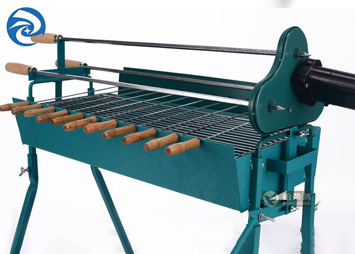 Brochettes se pliantes portatives extérieures de viande du gril 110×34cmx81cm de BARBECUE