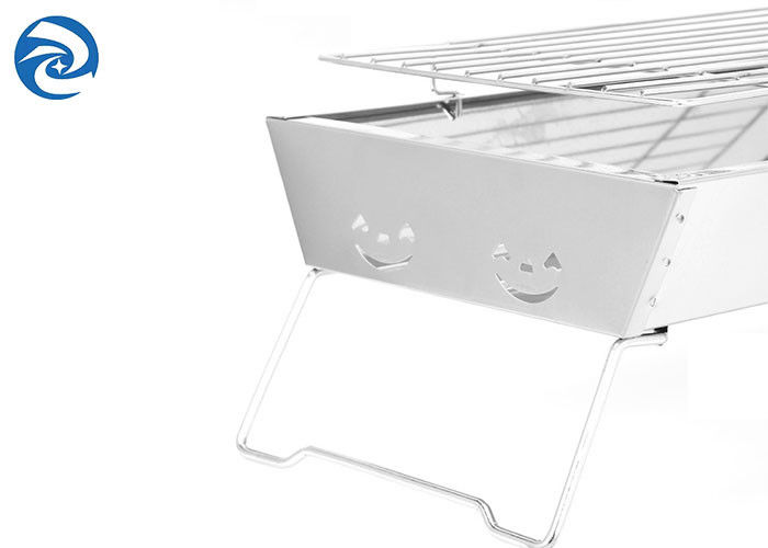 Gril portatif 17,7 ' x9 ' personnes de x2.4 » 2 à 4 de l'acier inoxydable SS403