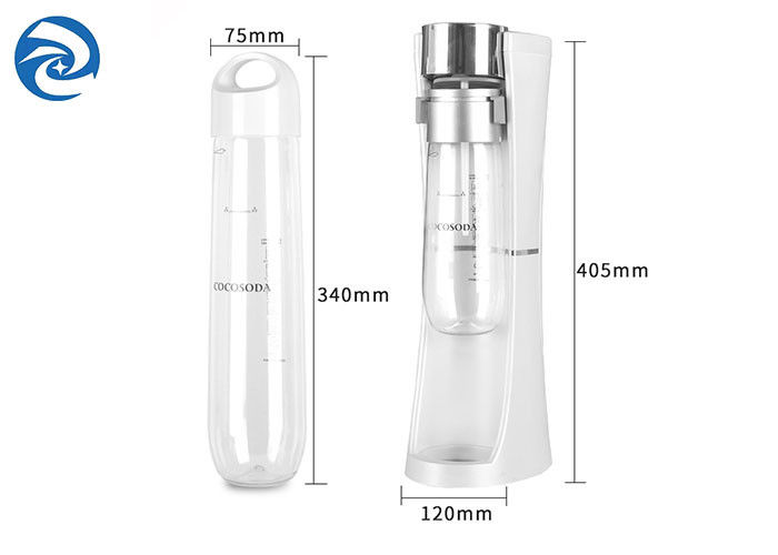 message publicitaire rouge de machine de l'eau de bulle de 500ml 1000ml